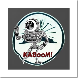 Robo-KaBoom! (Colorized!) Posters and Art